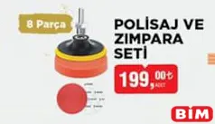 SGS POLİSAJ VE ZIMPARA SETİ 8 PARÇA